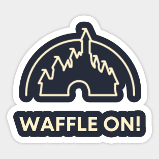 Magic Kingdom Waffle On! 2023 Sticker